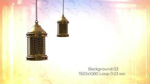 Ramadan Kareem Background Loops 6 Pack | Motion Graphics - Videohive template