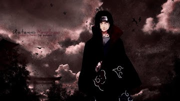 Naruto : Itachi, sasuke intro template no text