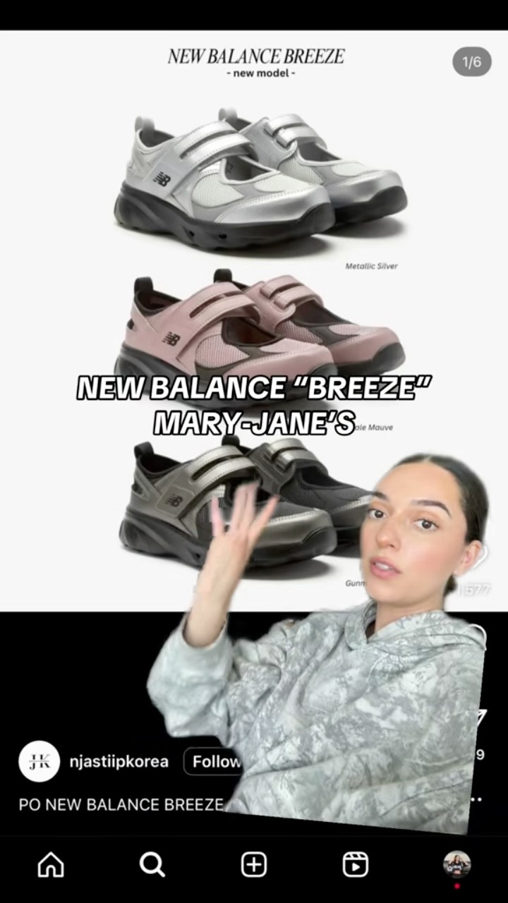 New Balance “Breeze” Mary-Jane's?! 👀🔥 #newbalance