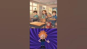 Who is the Robot 🤖 😨? #riddle #find #brainteasers #shorts #genius #challenge #quiz #real