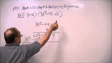 M1103 Chap 5.3 Multiplying Polynomials