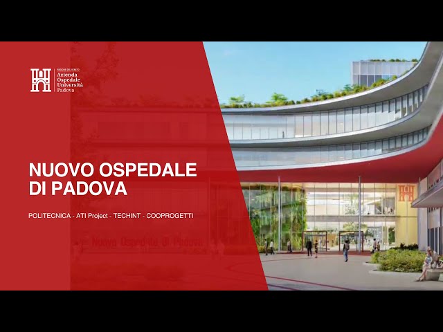 Nuovo Ospedale di Padova - Rendering 3D del Progetto