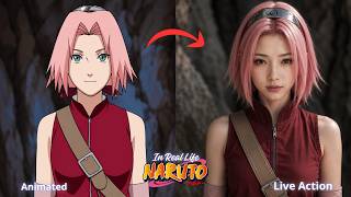 AI Turned Naruto Characters Into Real People