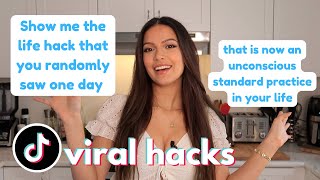 The 10 BEST & MOST VIRAL KITCHEN HACKS from TikTok!!