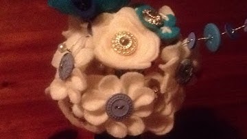 How To Assemble a Beautiful Felt Flower Posy - DIY Crafts Tutorial - Guidecentral