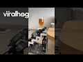 Lego Robot Fetches Me a Beer || ViralHog