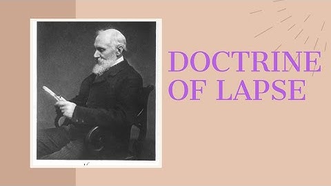 Doctrine of Lapse explained in less than 3 minutes/British annexation policy/Class -8 NCERT