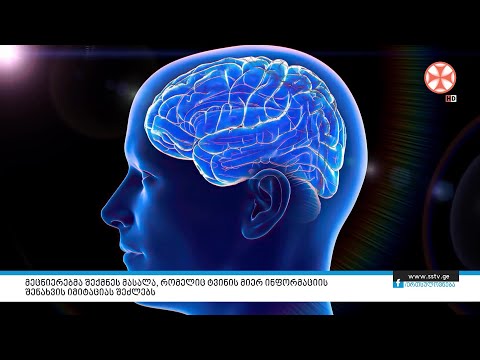 მეცნიერებმა შექმნეს მასალა, რომელიც ტვინის მიერ ინფორმაციის შენახვის იმიტაციას შეძლებს