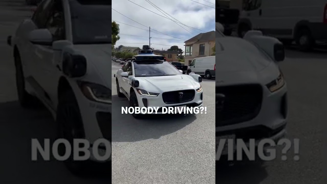 Nobody driving this Jag!