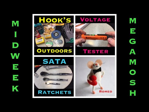 Hook's Package, Non-Contact Voltage Tester and SATA Ratchet Set...