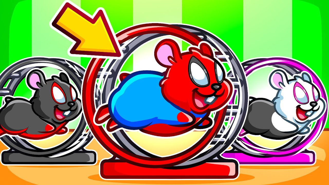 Having a SPIDEY HAMSTER FAMILY In Roblox!