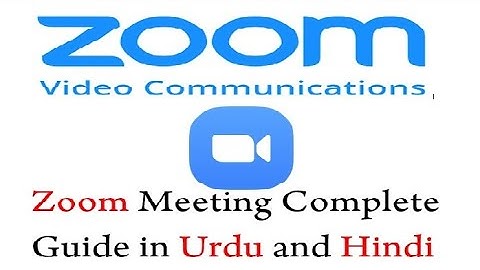 How to use zoom meeting in Urdu and Hindi || Zoom Meeting Tutorial || Zoom Meeting