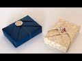 (ENG)설맞이 선물포장법 2 - New Year's Day Gift wrapping (한지 포장법) / Gift Wrapping #46