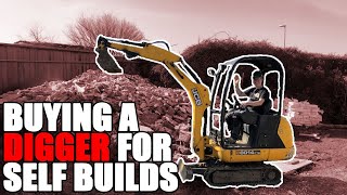 Buying a mini digger for your self build, does it make sense?