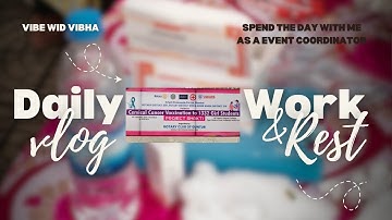 A Day in my life as A Event Coordinator