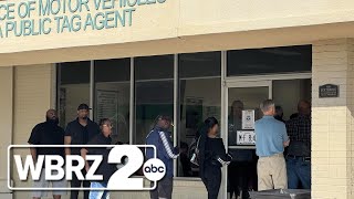 Dozens line up at Express OMV as enforcement deadline for REAL ID looms
