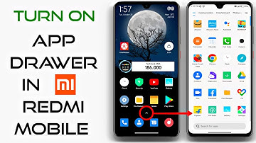 Enable App Drawer In Mi Redmi | Swipe Up To Open App Drawer Kaise Lagaye | Mi App Drawer Settings