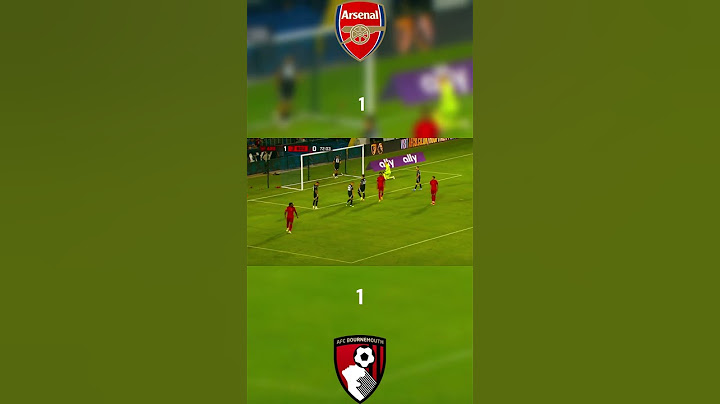 Arsenal v Bournemouth - 1 - [1] (73' Antoine Semenyo) #shorts  #footballshorts #football #sports