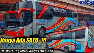Hanya Ada Satu di Indonesia Rosalia Indah HDD 507 || Jetbus Aneh Adiputro Paling Langka Kp Rambutan
