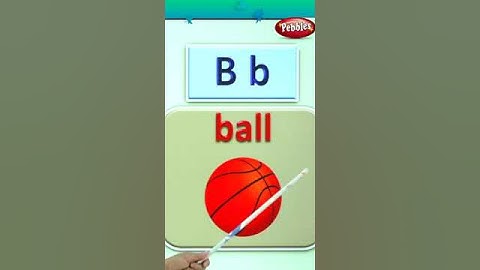 Consonants "Letter B" | Easy Phonetics | English Phonics Learning Video