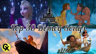 Top 50 Disney Songs of ALL-TIME