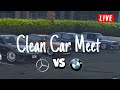 Rassemblement clean car thme mercedes vs bmwvermey