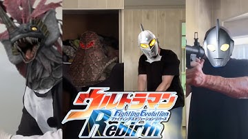 Your in a slasher movie but its Ultraman Fighting Evolution Rebirth