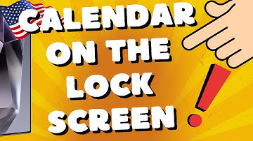 how to put the calendar on the lock screen Samsung Galaxy S24 plus ULTRA S25