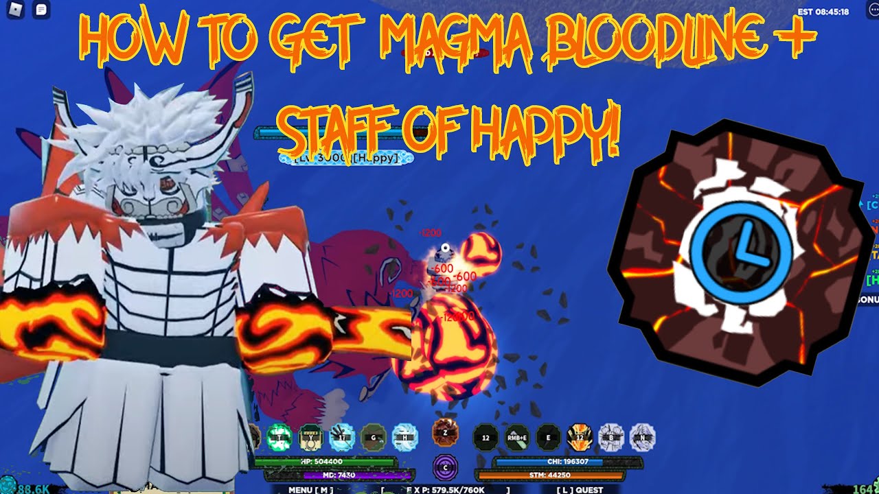 Magma Bloodline Showcase + FREE Blaze Village PS CODES!! [Shindo