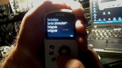 Hidden Menu Kodak ZX3