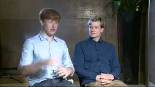 Downton Abbey Ed Speleers &amp; Matt Milne mull over their Olympic strengths.mp4