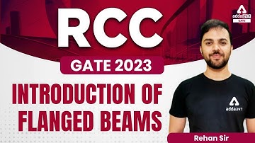 Introduction of Flanged Beams  | RCC | gate 2023 |#1  By Rehan Sir