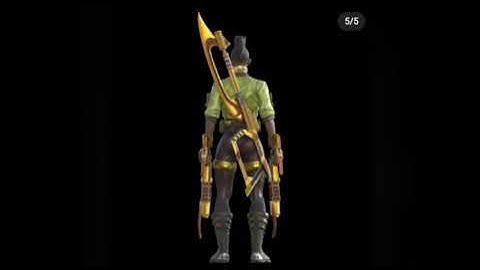 Final Faction: Amari Character / Action Figure CGI preview