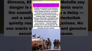 Ceasefire Extended — But Are Israelis Living on the Border Actually Safe?