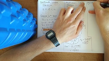Arithmetic sequences and arithmetic series recap with sigma notation