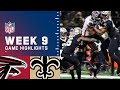 Falcons vs. Saints Week 9 Highlights | NFL 2021