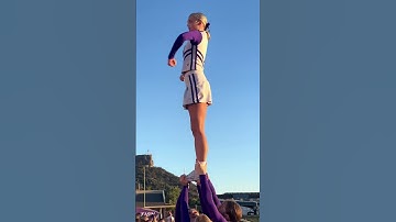 Gameday back handspring up! #cheer #gameday