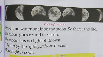 Science Ch 14 The Sky Class 1st