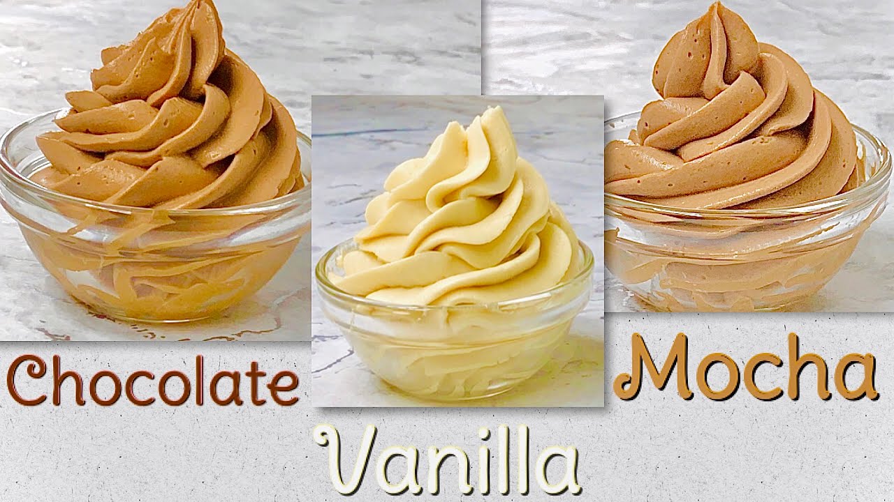 1 Buttercream 3 Flavours Ermine Buttercream Frosting Recipe