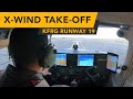 Crosswind take-off @ KFRG