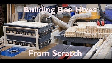 Building Bee Hives & Frames From Scratch.  Worth it?