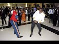 President Edgar Lungu dancing during the ZAF Annual Ball