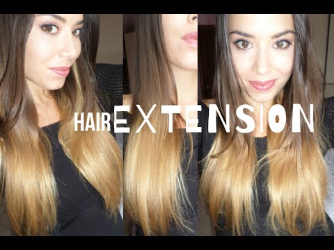 Extension Capelli a Clip : Capelli LUNGHI e FOLTI in 1 Minuto FAI DA TE! -  YouTube