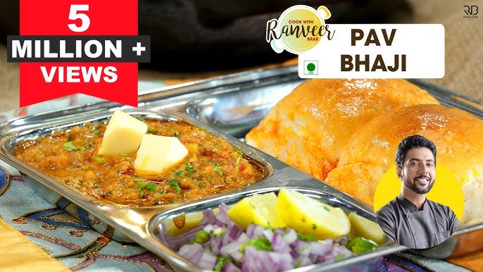 Delicious Pav Bhaji Mumbai Special Pav Bhaji Recipe Kanaks Kitchen