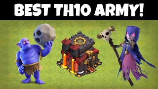 How To Bowitch Best Attack Strategy At Th10 - Clash Of Clans