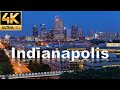 Indianapolis in 4K - USA - MidWest - Seat of Marion County, Indiana