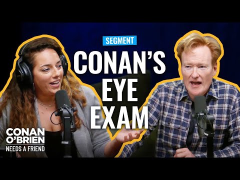 Conan Caused A Scene At The Doctor S Office Conan O Brien Needs A Friend