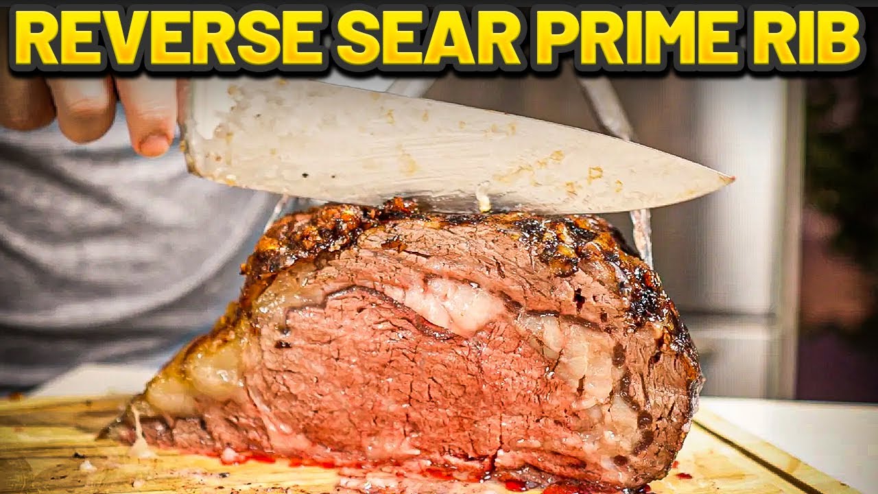 Prime Rib Roast (Standing Rib Roast) - Reverse Sear Method - Drive Me Hungry