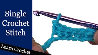 Single Crochet Stitch  Beginner Course: Lesson #6