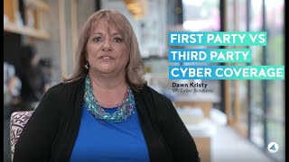WHAT IS THE DIFFERENCE BETWEEN FIRST-PARTY AND THIRD PARTY CYBER INSURANCE COVERAGE